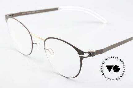 Mykita Giorgio Panto Damenbrille Gold Terra, wohlbekannte Spitzenqualität; handmade in Germany, Passend für Damen