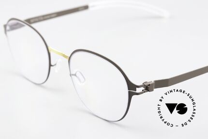 Mykita Gerrit Panto Unisexbrille Gold Terra, wohlbekannte Spitzenqualität; handmade in Germany, Passend für Herren und Damen