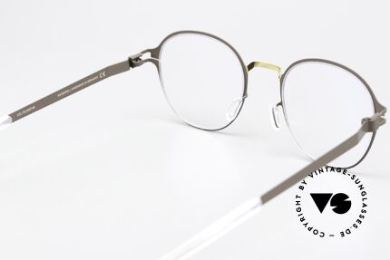 Mykita Gerrit Panto Unisexbrille Gold Terra, die Fassung ist beliebig verglasbar (optisch / Sonne), Passend für Herren und Damen