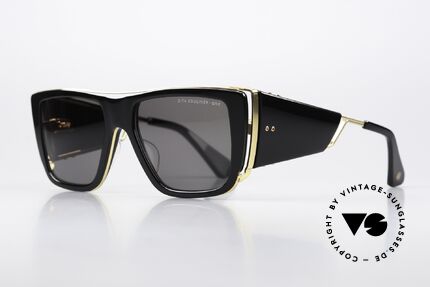 DITA Souliner One Markante Luxus Sonnenbrille, schwarz-goldener Rahmen in Größe 56-18, 145mm, Passend für Herren