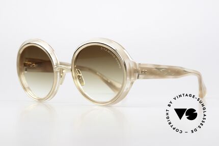 DITA Micro-Round Runde Damensonnenbrille, ein echter Eye-Catcher & grandioses Mode-Accessoire, Passend für Damen