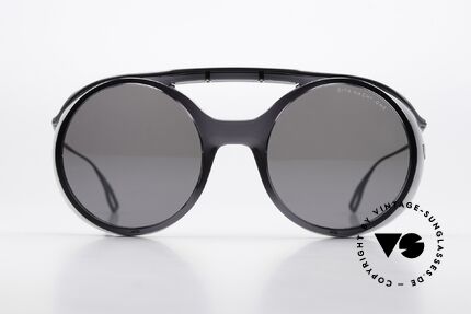 DITA Nacht One Steampunk Designerbrille, Steampunk-Stil Unisex-Sonnenbrille; EYE-CATCHER, Passend für Herren und Damen