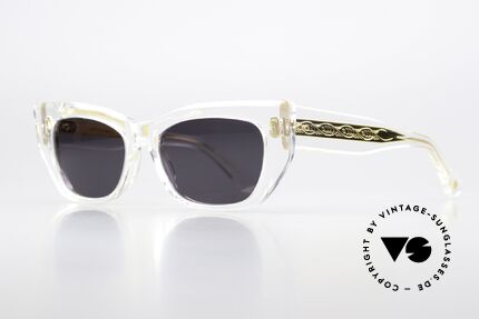 DITA Redeemer Tolle Damen Sonnenbrille, original Bezeichnung von DITA: DTS530-54-03 CLR, Passend für Damen