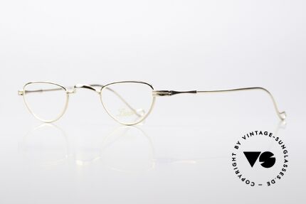 Lunor II 06 Lesebrille Vergoldet Unisex, kostbar 22kt vergoldete Metall-Fassung; UNIQUE, Passend für Herren und Damen