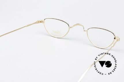 Lunor II 06 Lesebrille Vergoldet Unisex, Größe: extra small, Passend für Herren und Damen