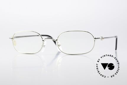 Cartier Orfy - M 90er Brille Platin Plattiert Details