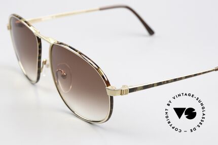 Dunhill 6051 80er Titanium Sonnenbrille, unglaublich komfortabel & solide; muss man fühlen!, Passend für Herren