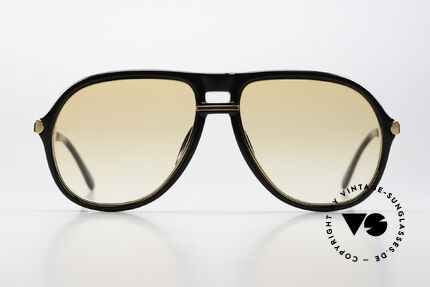 Dunhill 6085 Gentleman Aviator Brille 1988, sehr markant & absolute Top-Qualität = typisch Dunhill, Passend für Herren
