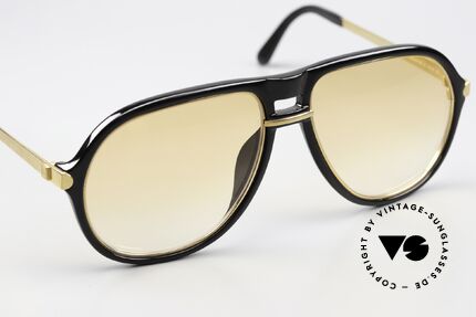 Dunhill 6085 Gentleman Aviator Brille 1988, ungetragen (wie alle unsere Dunhill 80er Sonnenbrillen), Passend für Herren