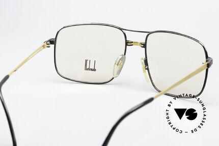 Dunhill 6048 Vergoldete Brille Von 1987, KEINE Retrobrille; ein altes Original in Größe 58/17, Passend für Herren