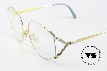 Christian Dior 2387 Damen Vintage Brille 1989, ungetragen (wie alle unsere Dior Designer-Stücke), Passend für Damen