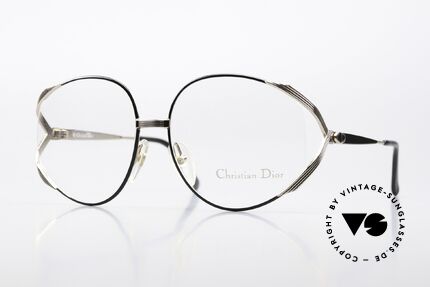 Christian Dior 2387 Oversized Design 80er Brille Details