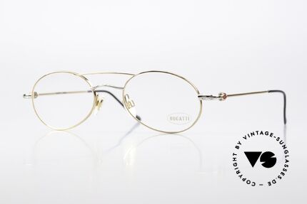 Bugatti 20208 Ovale Herrenbrille Von 1995 Details