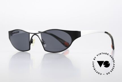 Bugatti 366 Odotype Sportliche Brille Ende 90er, ergonomischer Rahmen mit Federscharnieren, Passend für Herren