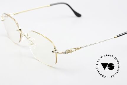 Fred Fidji Herrenbrille Randlos Segler, Modell benannt nach den Fidschi Inseln im Südpazifik, Passend für Herren
