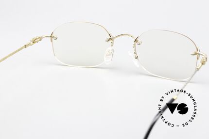 Fred Fidji Herrenbrille Randlos Segler, ungetragene vintage Rarität (circa 30 Jahre lagernd), Passend für Herren