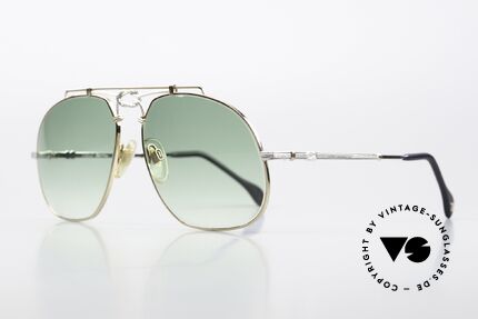 Zollitsch JAWL 903 80er Brille Der Maritim Serie, mit charakteristischem Seemannsknoten; Größe 60/20, Passend für Herren