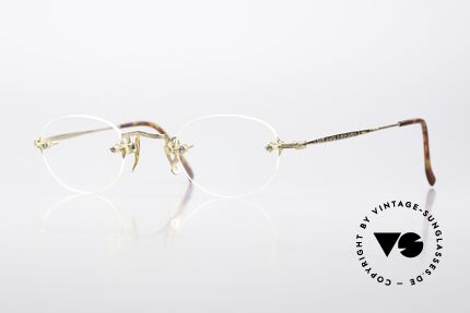 Matsuda 2865 90er Vintage Brille Randlos Details