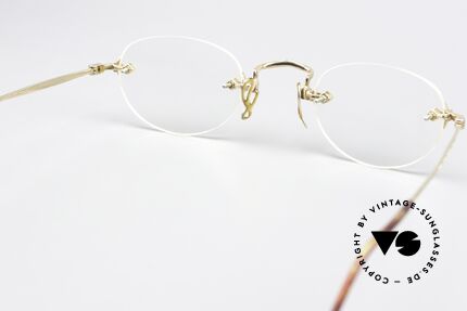 Matsuda 2865 90er Vintage Brille Randlos, KEINE Retromode, sondern ein 35 Jahre altes ORIGINAL!, Passend für Herren und Damen
