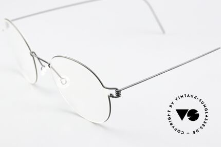 Lindberg Morten Air Titan Rim Pantobrille Schwarz Unisex, als Damenbrille oder Herrenbrille geeignet; zeitlos edel, Passend für Herren und Damen