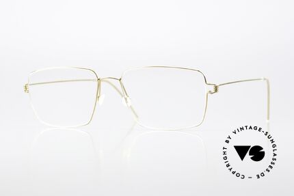 Lindberg Gary Air Titan Rim Eckige Titan Herrenbrille Details