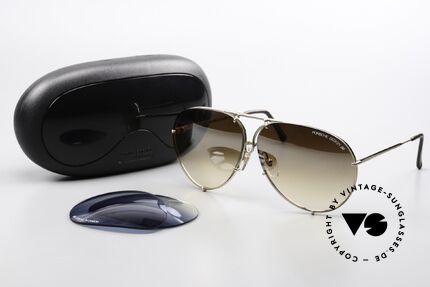 Porsche 5623 Leicht Verspiegelte Gläser, 2. hand Modell, neuwertiger Zustand mit orig. Etui, Passend für Herren und Damen