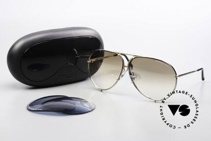 Porsche 5623 Leicht Verspiegelt Bicolor, 2. hand Modell, neuwertiger Zustand mit orig. Etui, Passend für Damen
