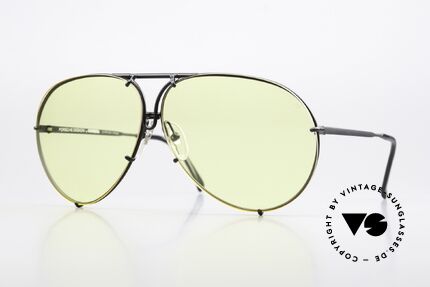 Porsche 5621 80er Pilotenbrille Kalichrome Details