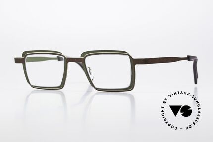 Theo Belgium Eye-Witness YC Designerbrille Eckig Unisex Details