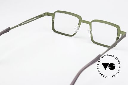 Theo Belgium Eye-Witness YC Designerbrille Eckig Unisex, KEINE RETRObrille, ca. 15 Jahre altes Unikat; Gr. 44-23, Passend für Herren und Damen