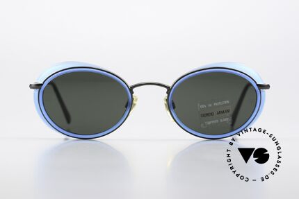 Giorgio Armani 666 Sonnenschutz Blenden Brille, absolute Top-Qualität der Gläser (Mineralglas, 100% UV), Passend für Herren und Damen