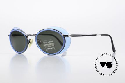 Giorgio Armani 666 Sonnenschutz Blenden Brille, graviert, entspiegelt & kratzfest (beste Optiker-Qualität), Passend für Herren und Damen