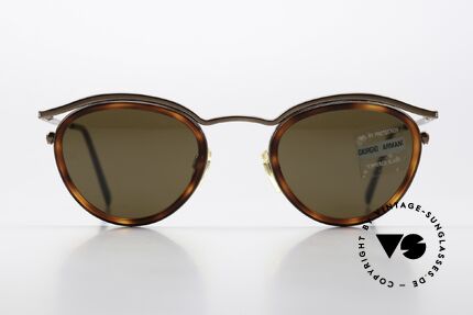Giorgio Armani 632 Alte Designer Sonnenbrille, außergewöhnliches 90er Design; Premium-Qualität, Passend für Herren und Damen