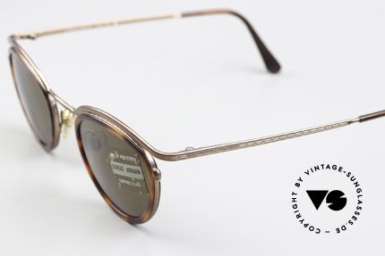 Giorgio Armani 632 Alte Designer Sonnenbrille, hochwertige Mineralgläser (100% UV) + GA-Gravur, Passend für Herren und Damen