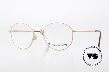 Giorgio Armani 174 Alte 80er Brille Panto Style Details