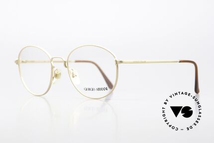 Giorgio Armani 174 Alte 80er Brille Panto Style, "klassischer" geht's nicht (weltbekannte Panto-Form), Passend für Herren und Damen