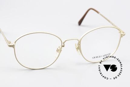 Giorgio Armani 174 Alte 80er Brille Panto Style, ungetragen (wie alle unsere vintage Designerbrillen), Passend für Herren und Damen