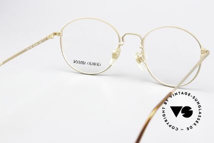 Giorgio Armani 174 Alte 80er Brille Panto Style, KEINE Retromode, sondern ein altes Armani-Original, Passend für Herren und Damen