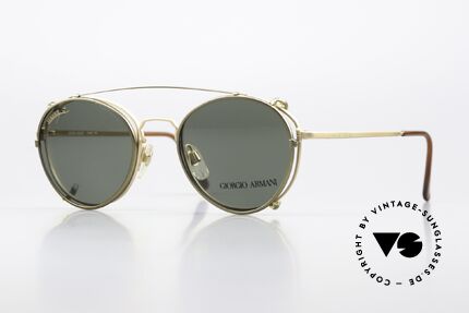 Giorgio Armani 174 Mit Serious Fun Sun-Clip Details