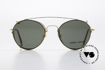 Giorgio Armani 174 Mit Serious Fun Sun-Clip, Modell 174 in Größe 48-20, 135, Farbcode 703 = gold, Passend für Herren und Damen