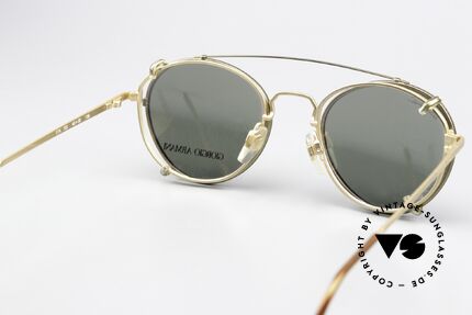 Giorgio Armani 174 Mit Serious Fun Sun-Clip, ungetragen (wie alle unsere vintage Designerbrillen), Passend für Herren und Damen