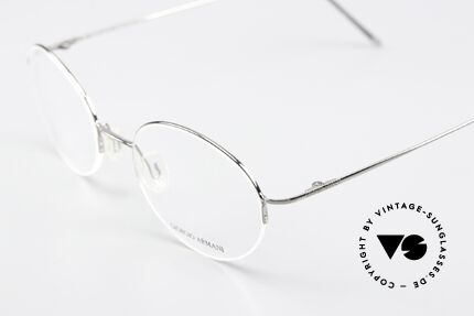 Giorgio Armani 27 Runde 90er Nylor Fassung, Rahmenbreite = 128mm (SMALL bis MEDIUM Größe), Passend für Herren und Damen