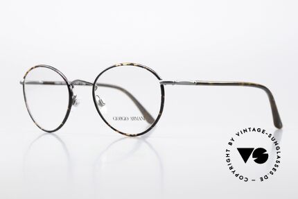 Giorgio Armani 5024 Klassische Unisex Brille, dezente Rahmen-Kolorierung: "kastanie / gunmetal", Passend für Herren und Damen