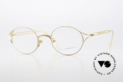 Yohji Yamamoto 51-4103 Panto Designer Brille 90er Details