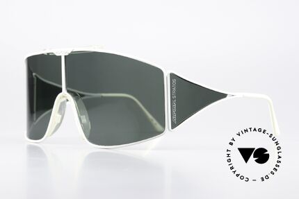 Alpina Stratos Polarisierende Vintage Brille, Hybrid aus Sport & Schick; seltenes Designerstück, Passend für Herren