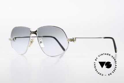 Cartier Panthere G.M. - M Platin Herrenbrille Von 1988, wurde 1988 veröffentlicht und dann bis 1997 produziert, Passend für Herren