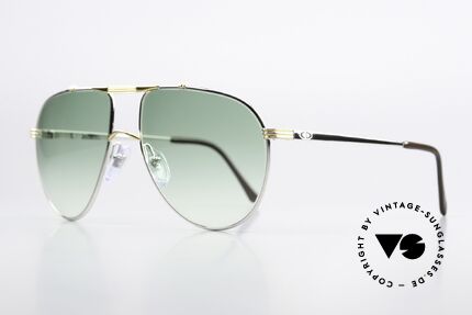 Christian Dior 2248 XL 80er Aviator Sonnenbrille, klassische Pilotenform in XL Gr. 60-17 (145mm breit), Passend für Herren