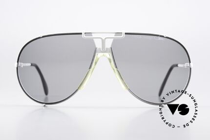 Cazal 901 Targa Design XL Piloten Brille W Germany, altes Original von ca. 1986 in XL Gr. 70/12, Passend für Herren