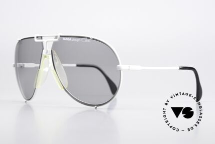 Cazal 901 Targa Design XL Piloten Brille W Germany, mit original Cazal Etui und Wechselgläsern, Passend für Herren
