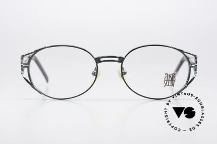 Jean Paul Gaultier 58-5106 Designerbrille Oval 1997, Designer-Brille von 1997 in tannengrün-metallic, Passend für Herren und Damen